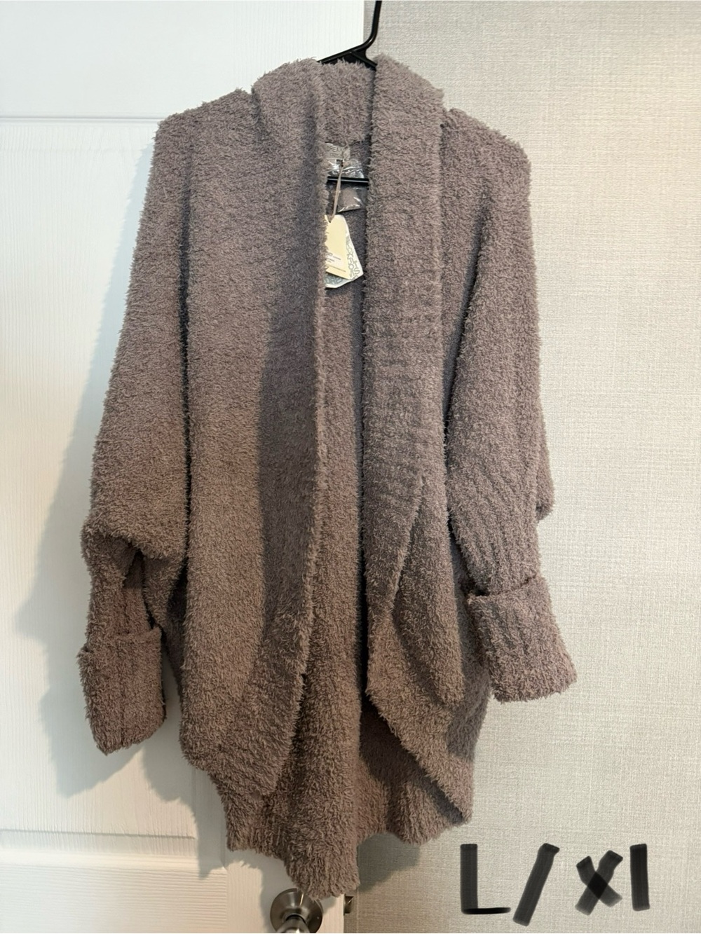 Barefoot dreams Sweater Cardigan - Taupe